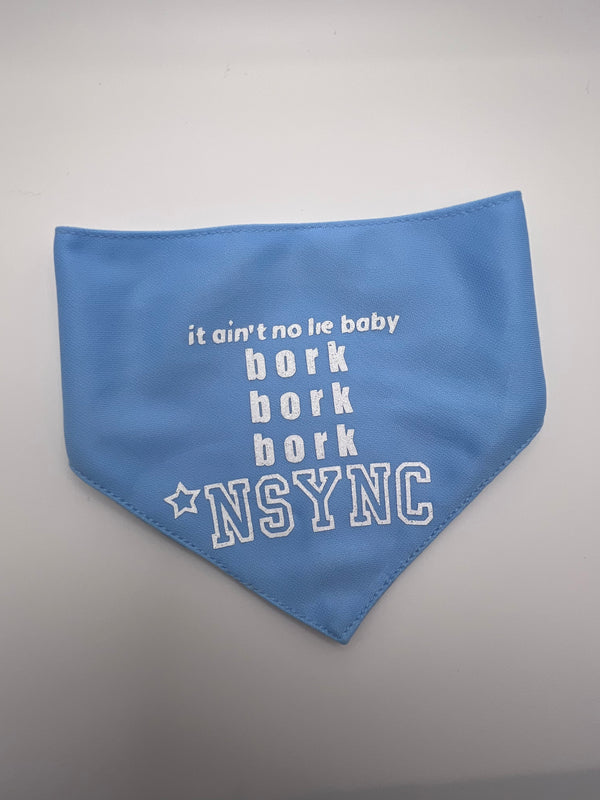 *NSYNC Bork Bork Bork Pet Bandana