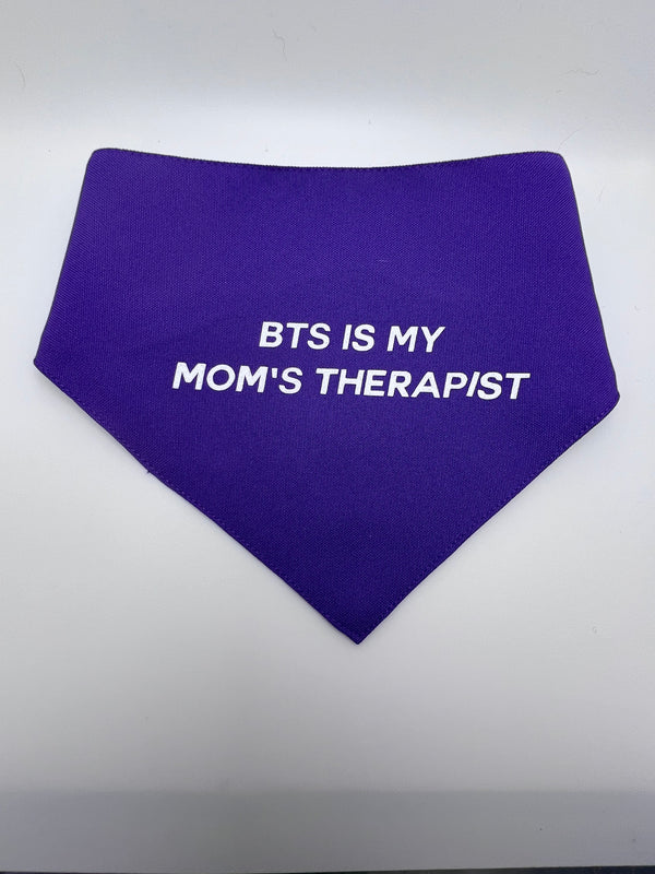 BTS Is My Therapist Pet Bandana