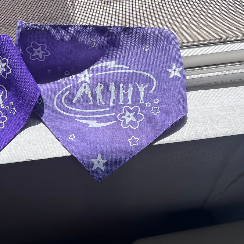 BTS A-R-M-Y Pet Bandana