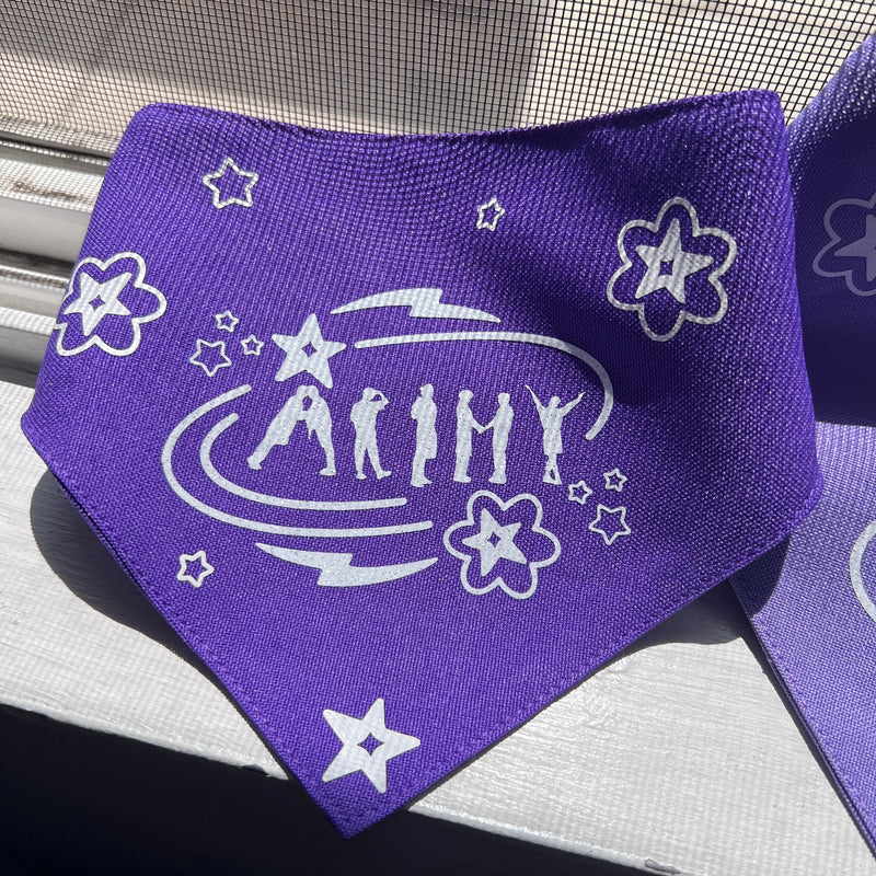 BTS A-R-M-Y Pet Bandana