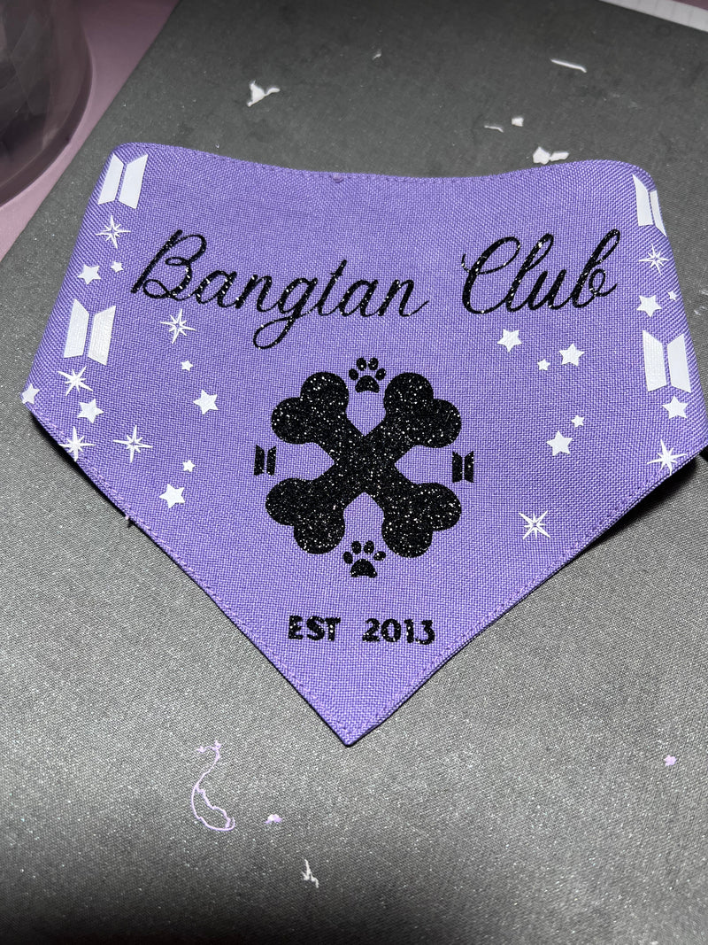 Bangtan Club Pet Bandana