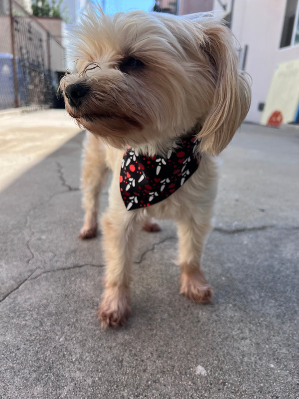 Scream Ghost Face Cute Pet Bandana