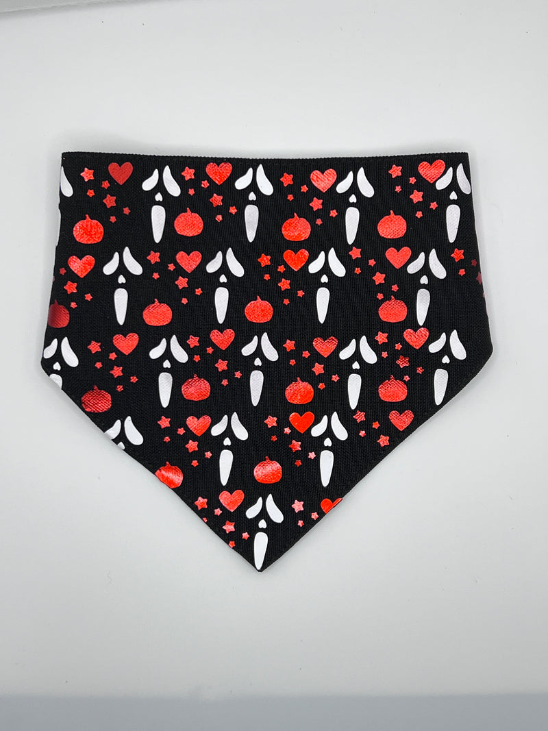 Scream Ghost Face Cute Pet Bandana