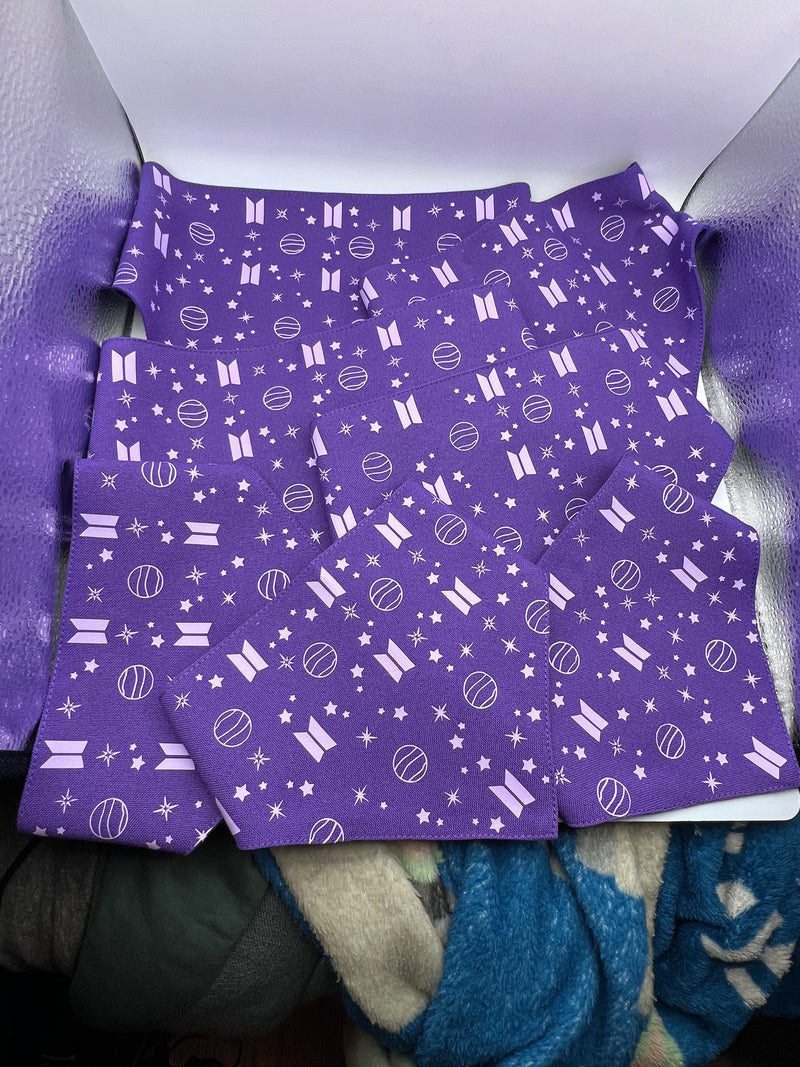 Mikrokosmos Purple Lavender Pet Bandana