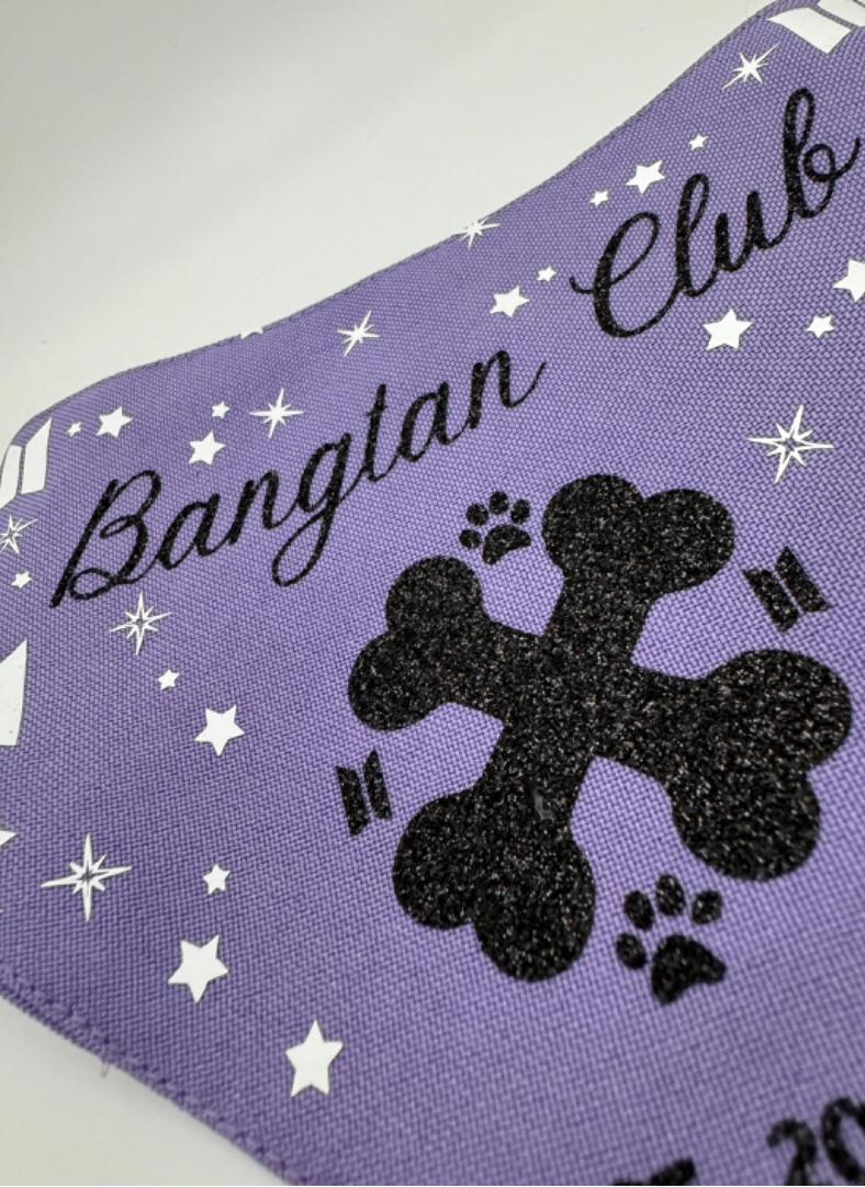 Bangtan Club Pet Bandana