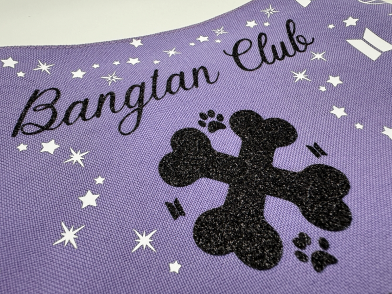 Bangtan Club Pet Bandana