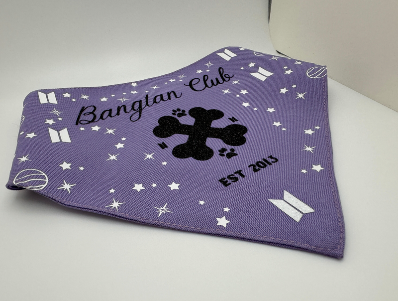 Bangtan Club Pet Bandana