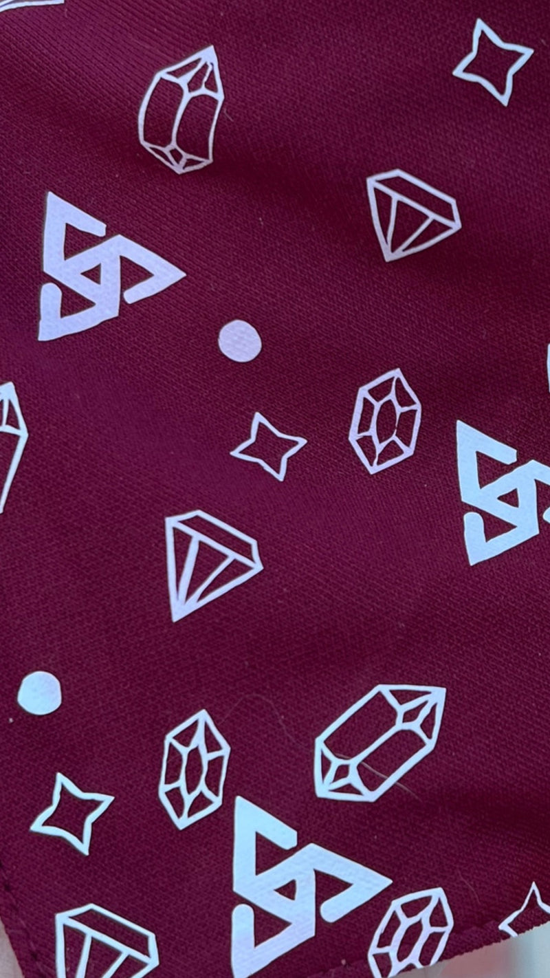 Seventeen K-Pop  Manifestation Crystal Pet Bandana