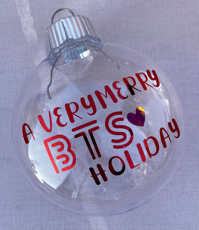 A Very Merry BTS Holiday Ornament