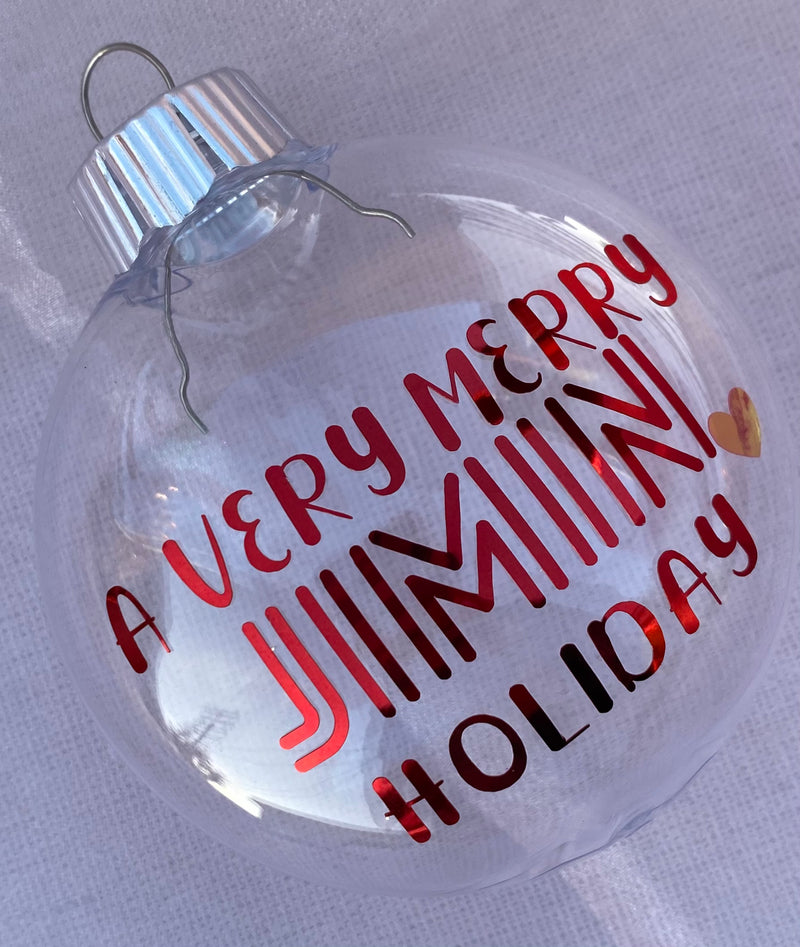 A Very Merry BTS Holiday Ornament