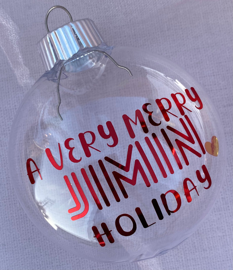 A Very Merry BTS Holiday Ornament