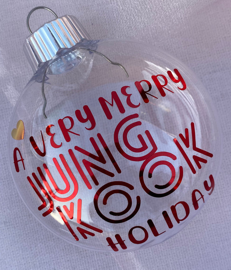 A Very Merry BTS Holiday Ornament