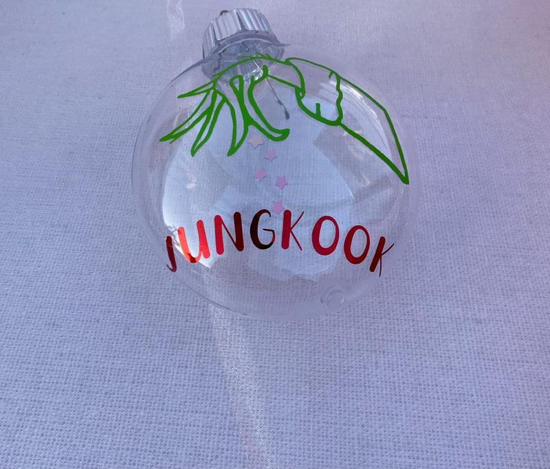 Grinch BTS Inspired Christmas Ornament