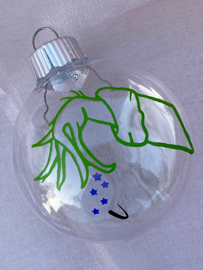 Grinch BTS Inspired Christmas Ornament