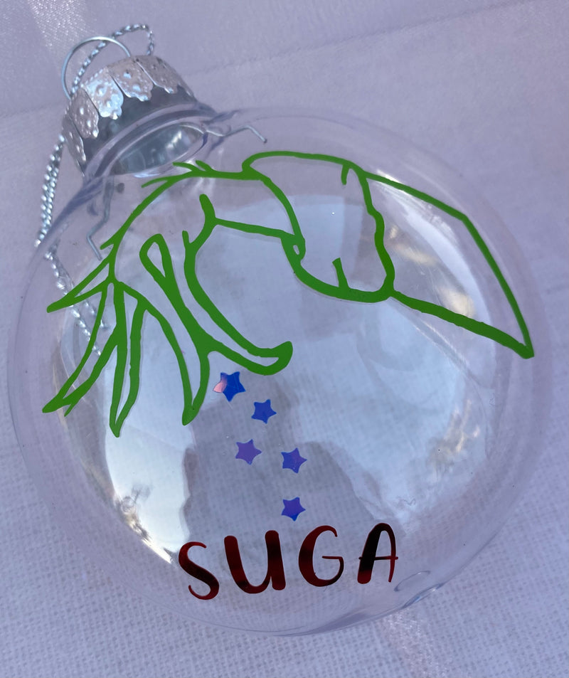 Grinch BTS Inspired Christmas Ornament