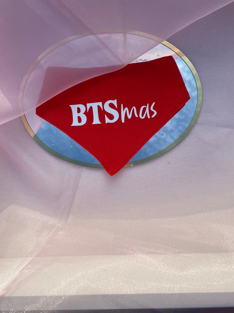 BTSmas Pet Bandana