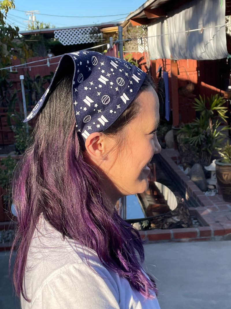 BTS Mikrokosmos Tie-On Hair Bandana - match with your Pet!